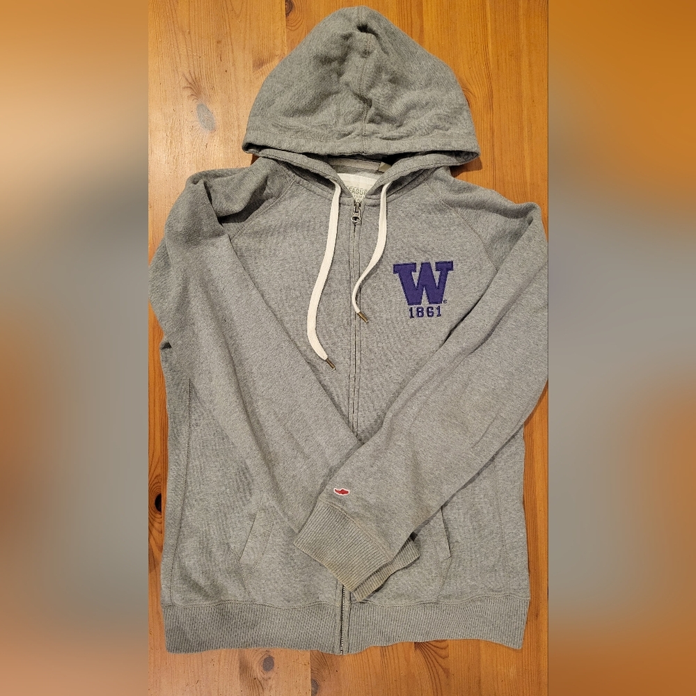 UW Gray Zip Up